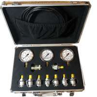 excavator hydraulic  brake pressure gas pressure fuel  hydraulic pressure gauge Portable Test Kit